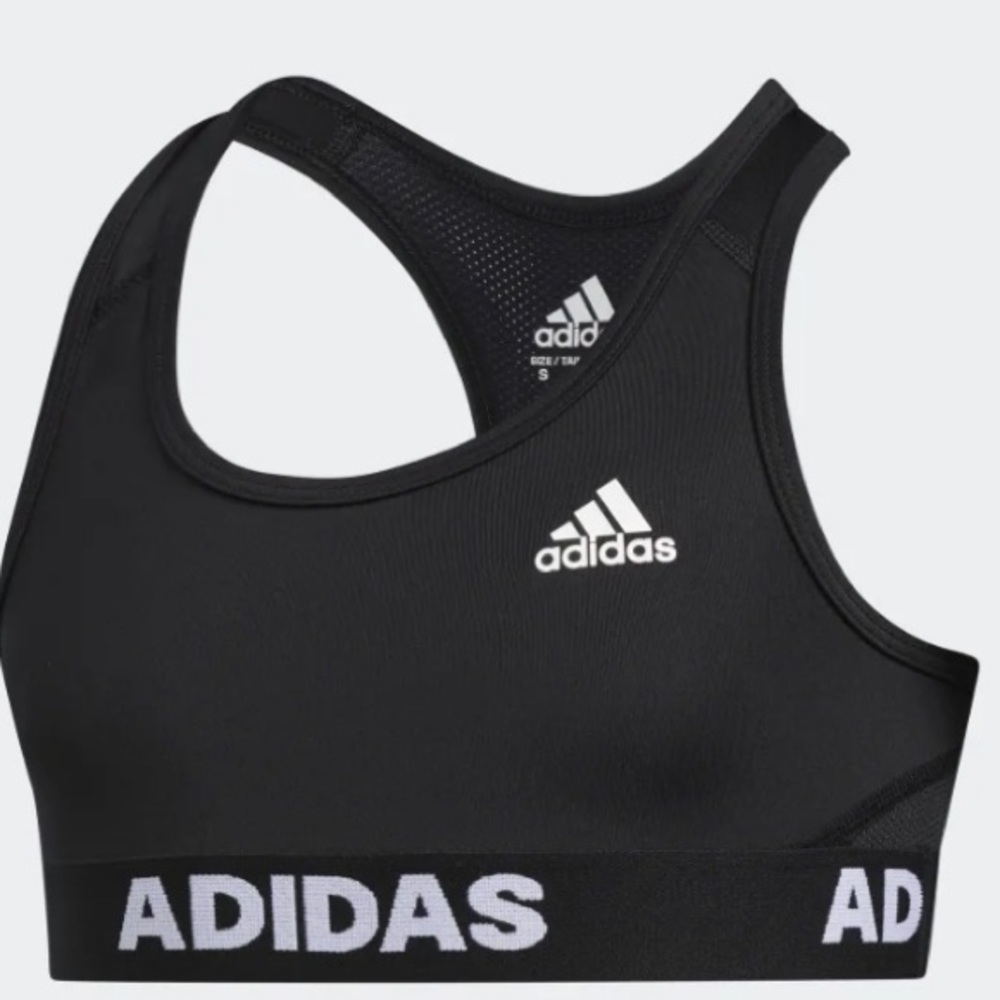 Adidas GYM BRA A RACER-BACK BRA THAT BATTLES THE HEAT. Size medium in KIDS!​​